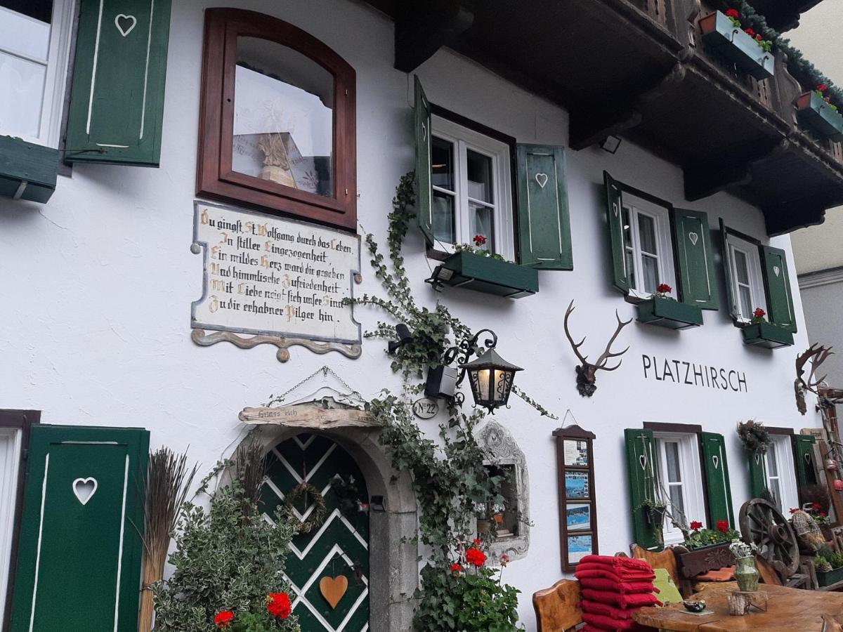 Bed and Breakfast Platzhirsch Zur Alten Wagnerei Gastehaus Sankt Wolfgang im Salzkammergut Экстерьер фото